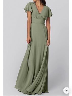Kennedy Blue Sage Green Luca Dress